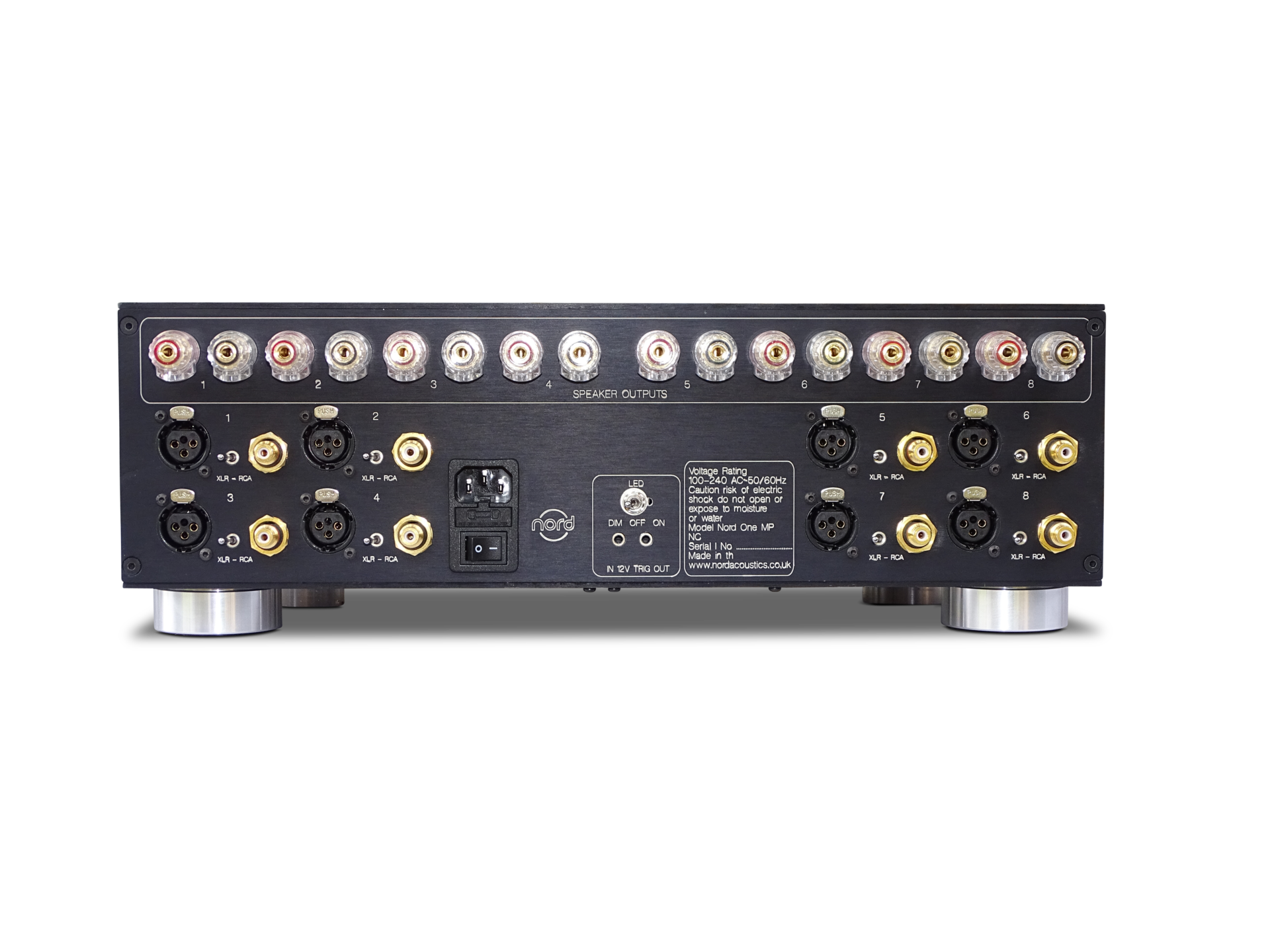 Nord One MP NCXXX 4-8 CH Mixed Power Multi Channel Power Amplifier - Image 5